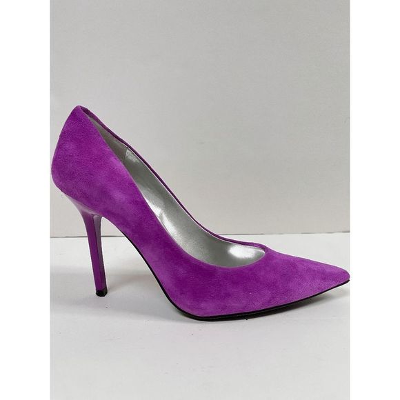 Guess Shoes - Guess Womens Pointed Toe Suede Classic Pump Pink Sz 7.5"